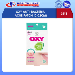 OXY ANTI-BACTERIA ACNE PATCH 35'S (0.02CM)